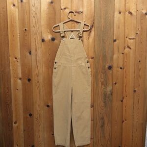 Billabong Women's Tan Denim Overalls